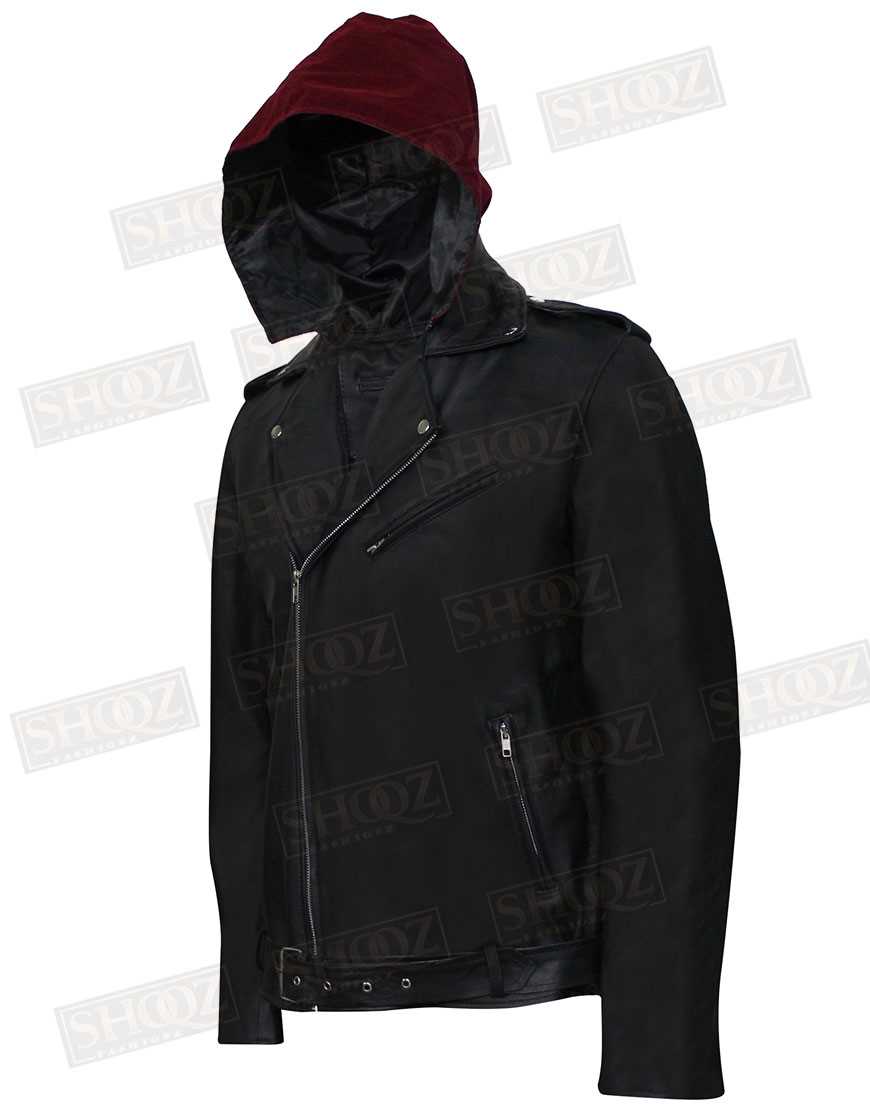 Metallica Through The Never Dane Dehaan Leather Jacket